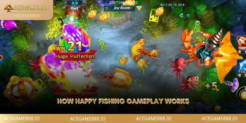 How Happy Fishing Gameplay Works